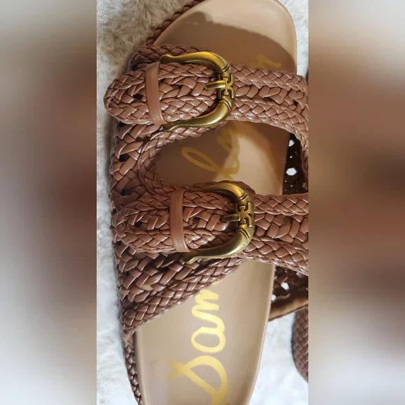 Sam Edelman Brown Braided Sandals. Very Cute Sandals Sz 7M Never Worn - Picture 6 of 6